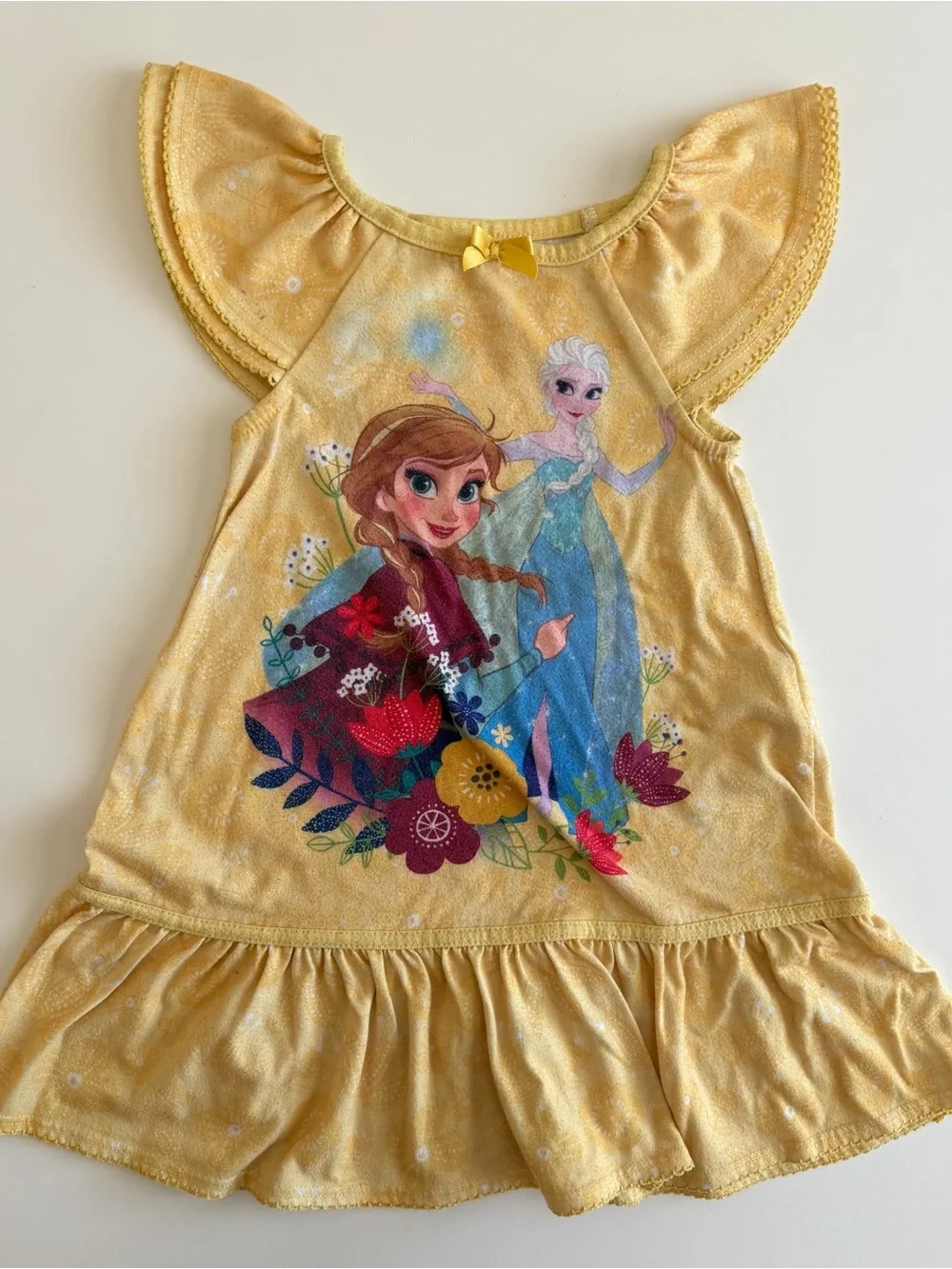 Girls Lot 3T Pajamas-Carter's Ice Cream Set & Butterfly Gown, Frozen Nightgown